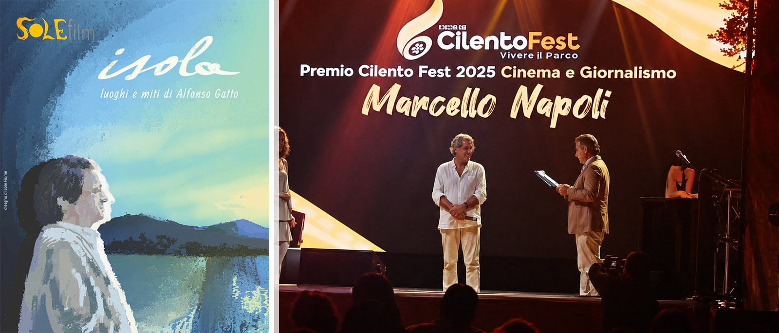 Fondazione Cassa Rurale Battipaglia - Cilento Fest - Vittoria Marecllo Napoli docufilm Alfonso Gatto